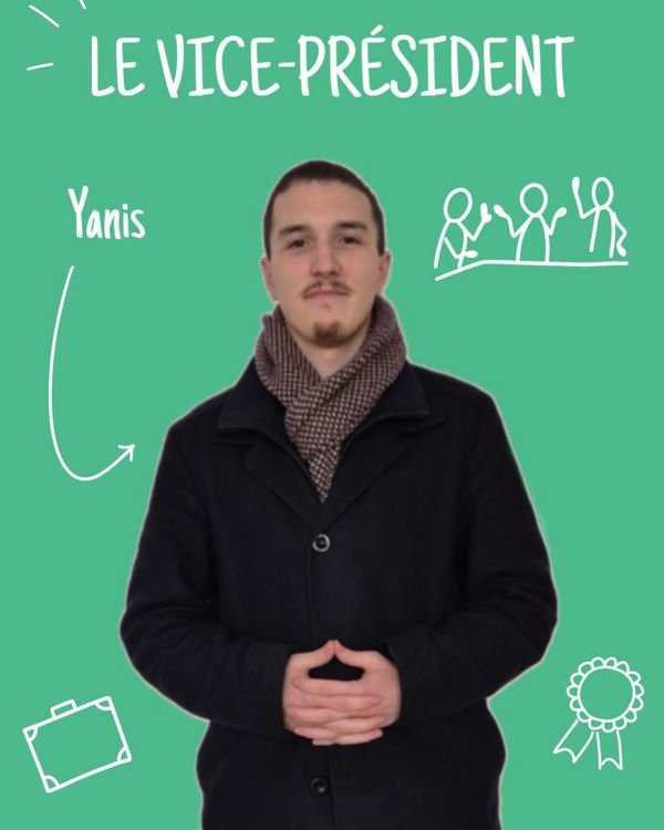 Yanis, Vice-président du BDE aivancity