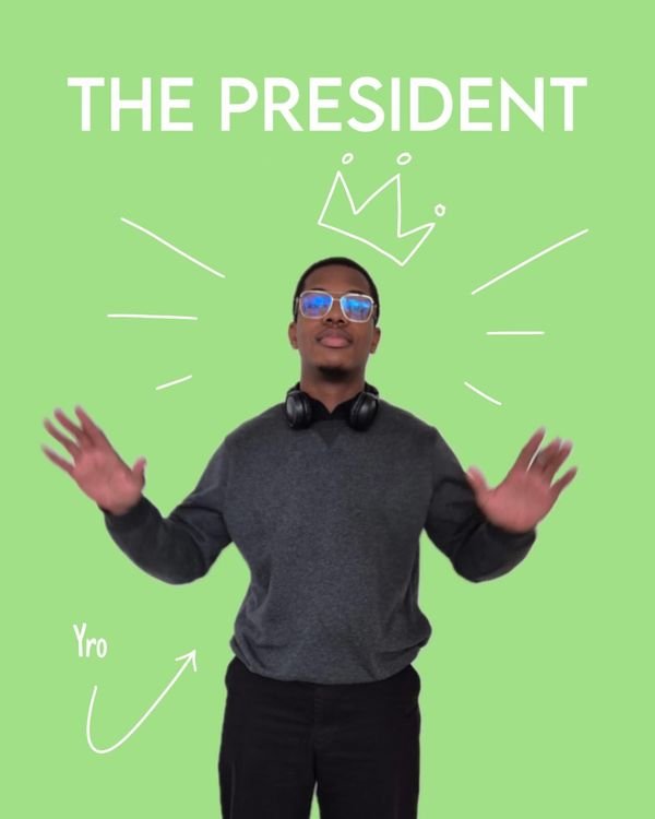 Yro, président du BDE