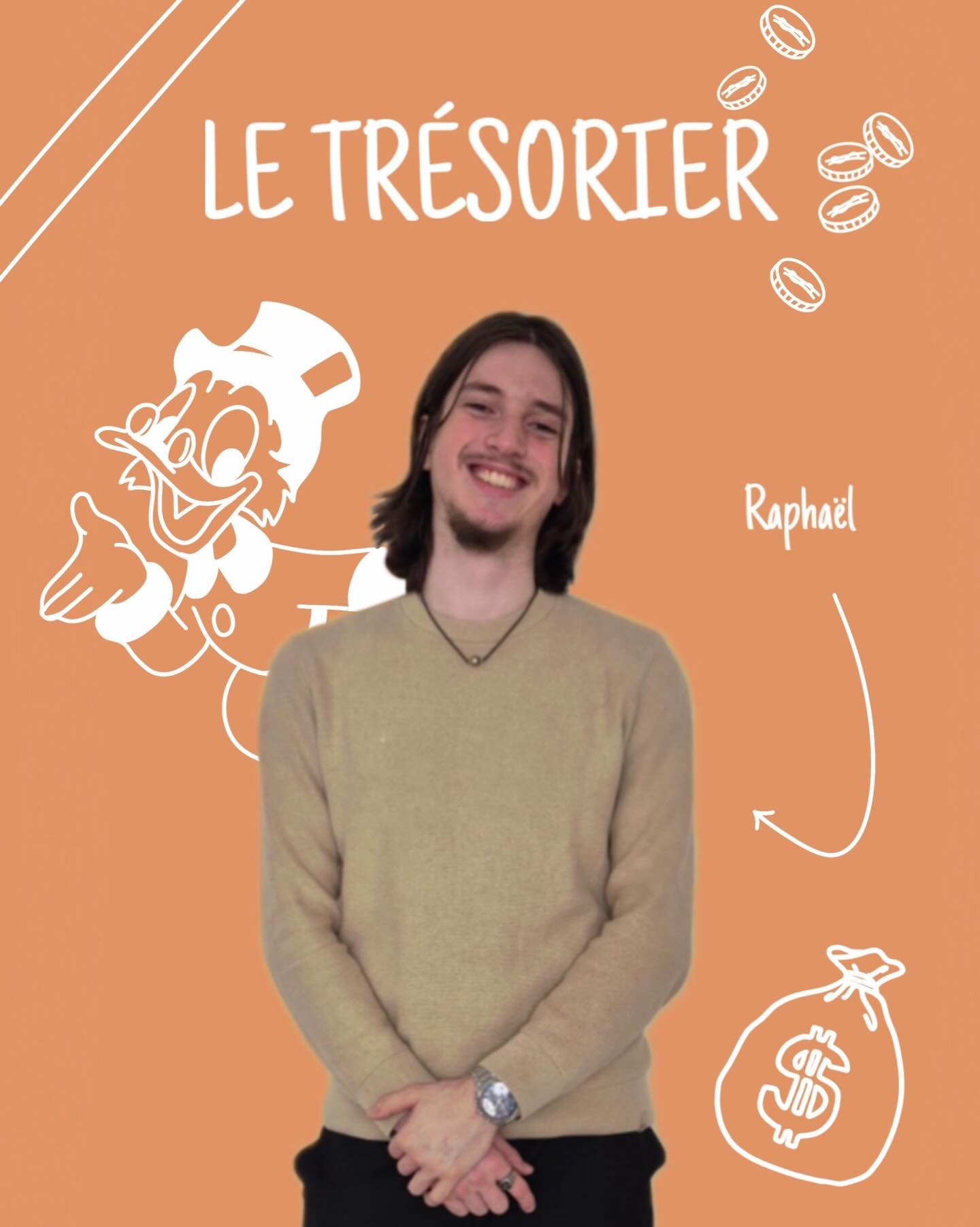 Raphaël, Trésorier du BDE aivancity